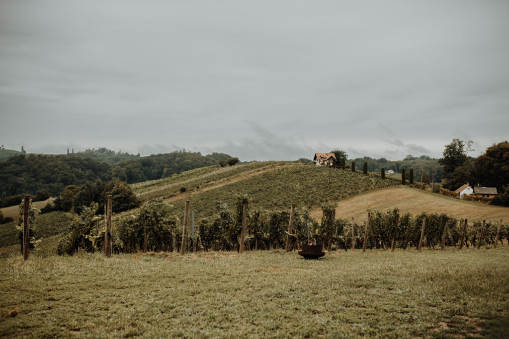 Weitläufige Landschaft in Jeruzalem/ Slowenien